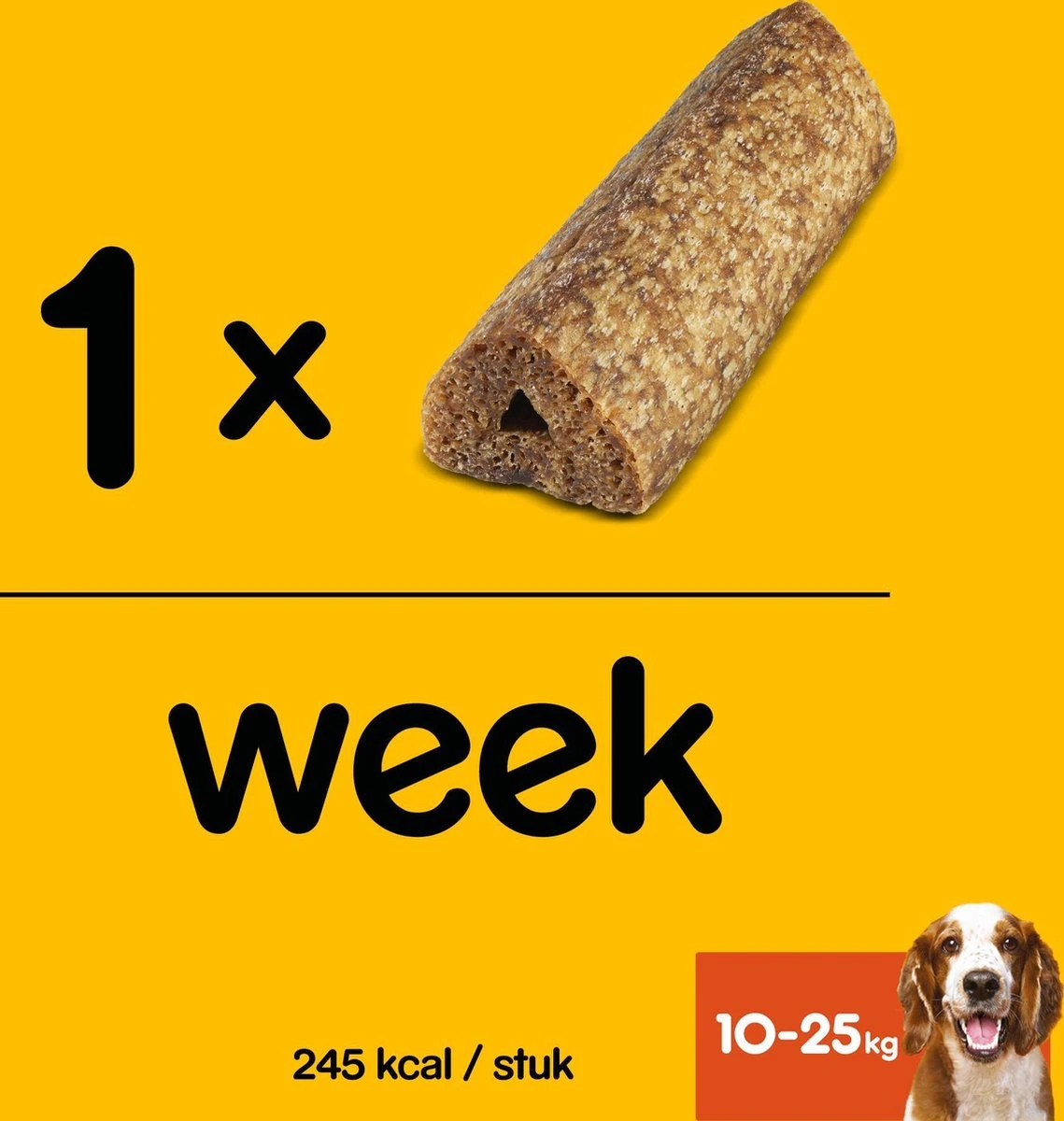 Pedigree Good Chew Hondensnack Medium - Rund - 14 X 88 Gr - Image 2