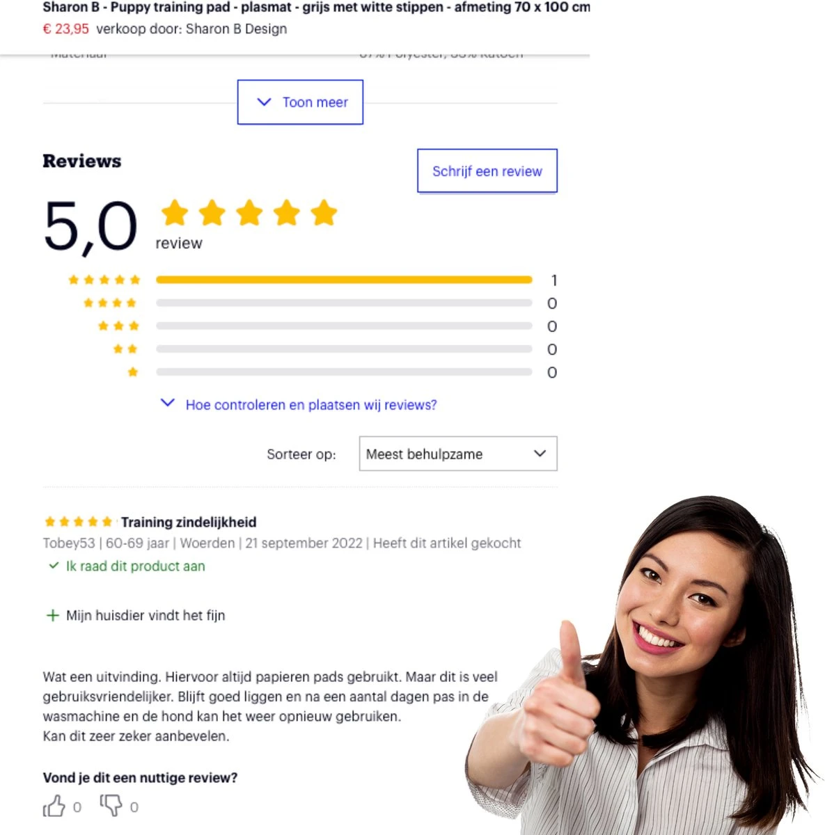 XXL Puppy Training Pad - Plasmat - Zwart - 104 X 104 Cm - Hondentoilet - Herbruikbaar - Wasbaar - Image 9