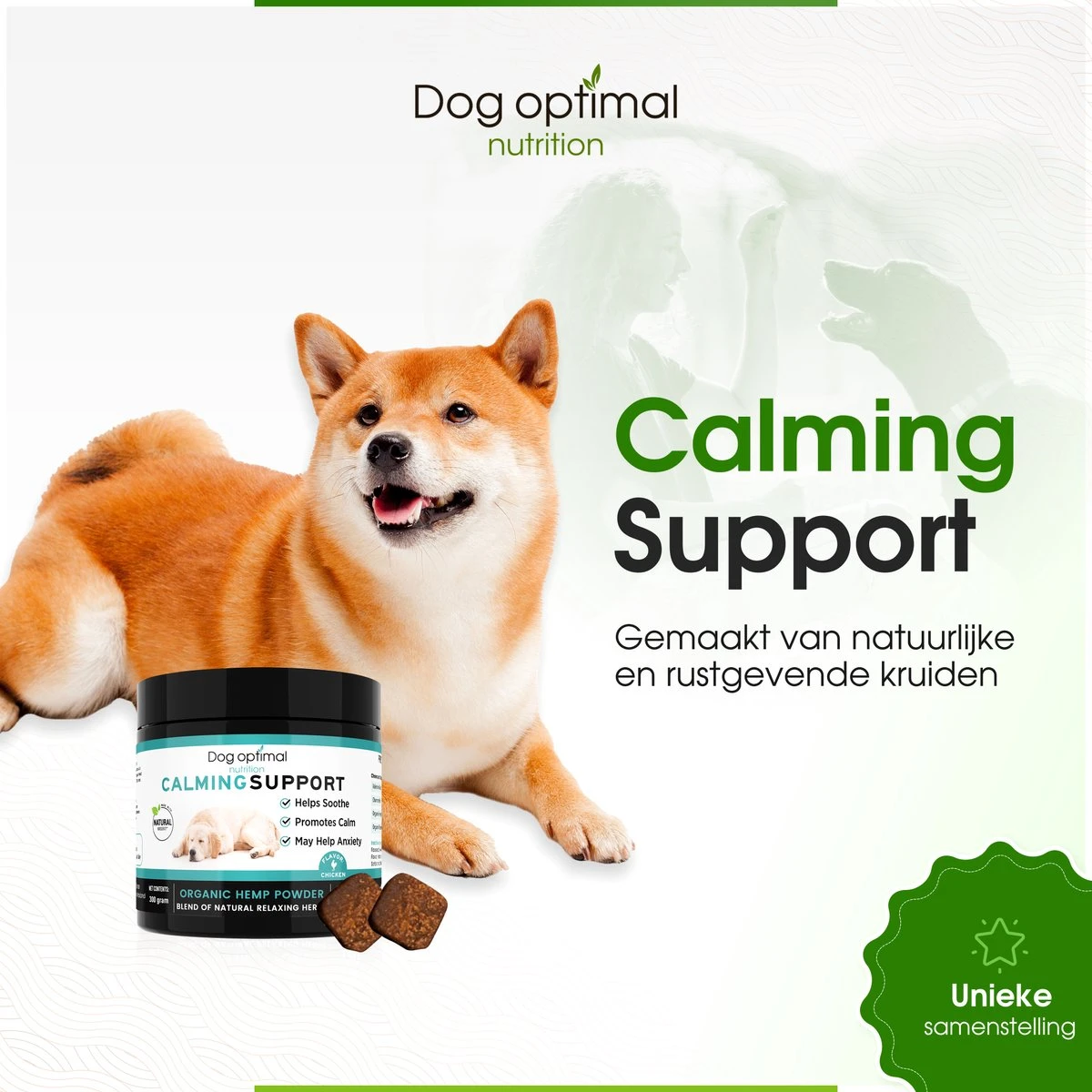 RUST EN KALMEREN CALMING Support 120 Stuks - Kalmeren - AntistressmiddelHond - Hond - Hondenkoekjes - Hondensupplementen - Honden - Puppy - Hondenvoeding - Image 6
