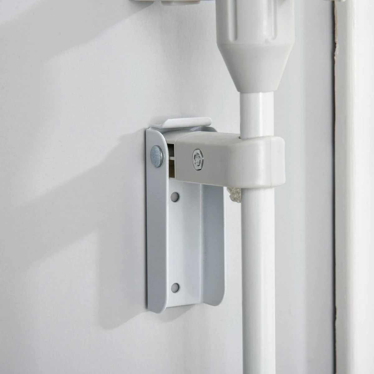 PawHut Afschermhek Voor Honden Veiligheidshek Hondenhek 3 Elementen Kunststof Wit D06-100V01 - Image 7