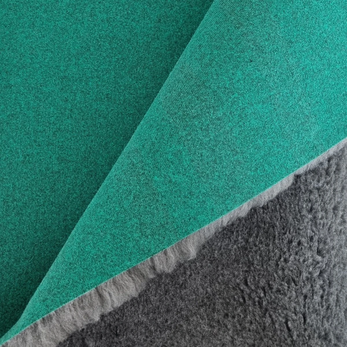 Vetbed PROF - Hondenmat - 35 MM Dikte - Grijs Effen - 150 X 100 CM - Dierenmat Groene Rug - Benchmat - Hondenkleed - Machine Wasbaar - Voor Hond, Kat En Cavia - Image 2