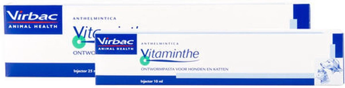 Virbac Vitaminthe Ontwormingspasta - Hond & Kat - 25 Ml - Image 2