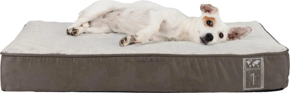 Trixie Vitaal Orthopedische Kussen Taupe/Lichtgrijs - 60 X 40 CM