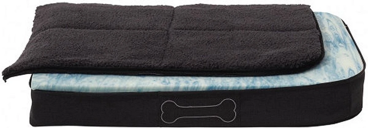 Sun Garden Pallina Orthopedisch Hondenkussen 120x80x27cm Antraciet/Grijs - Image 6