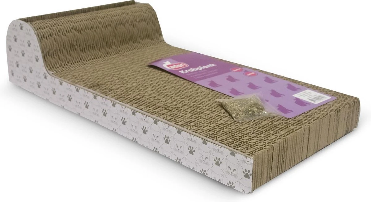 Adori Krabplank Met Spel - Krabpaal - 45x25x11 Cm - Image 7