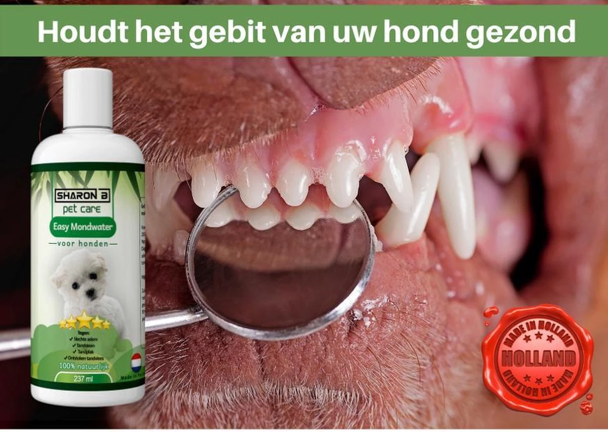 Easy Mondwater Voor Honden - 237 Ml - Tegen Stinkende Adem - Tandplak - Tandsteen - Tandvleesproblemen - Image 8