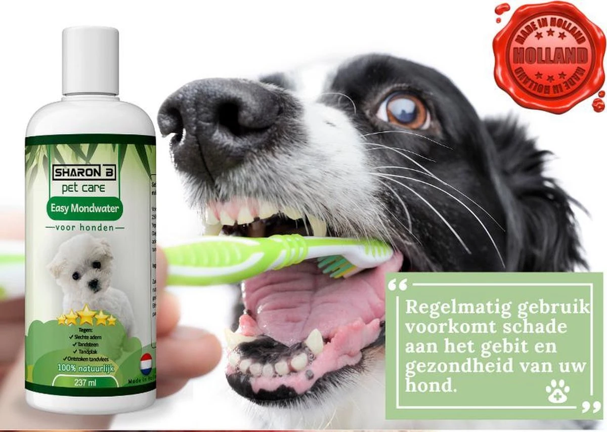 Easy Mondwater Voor Honden - 237 Ml - Tegen Stinkende Adem - Tandplak - Tandsteen - Tandvleesproblemen - Image 5