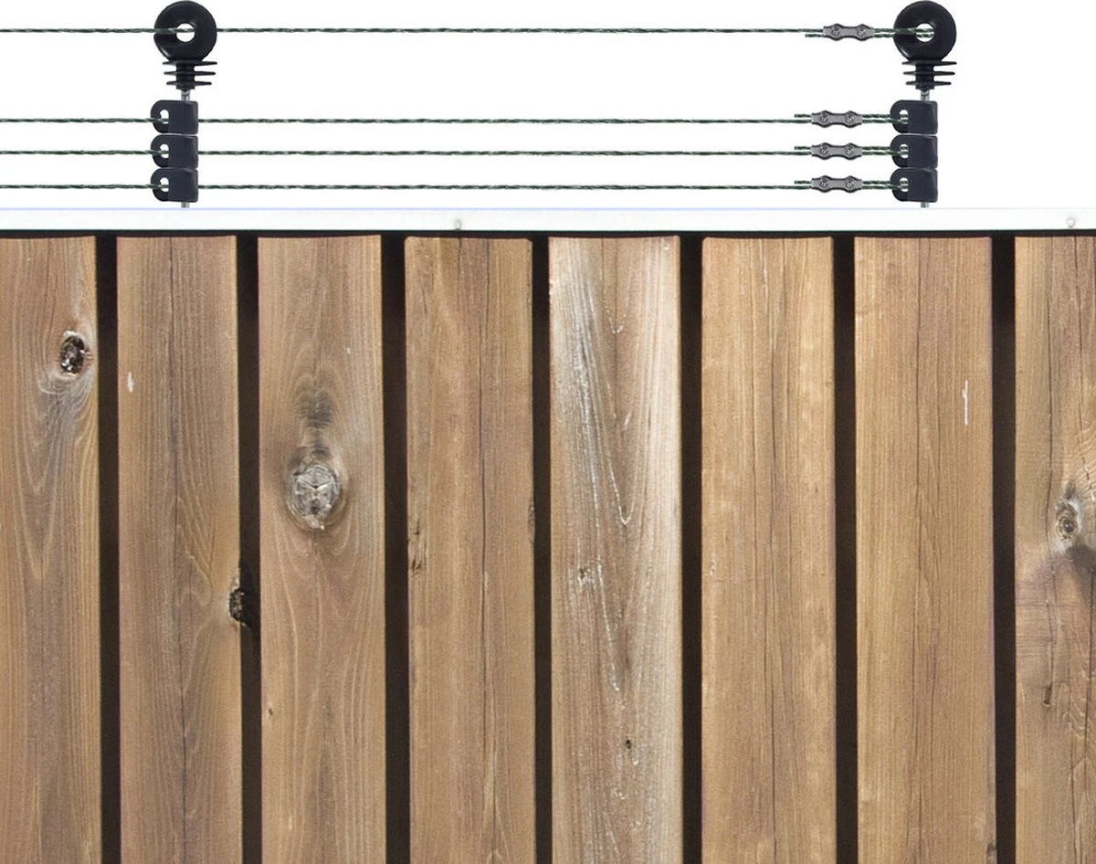 Katten Schrikdraad Set Voor Op De Schutting - Image 2