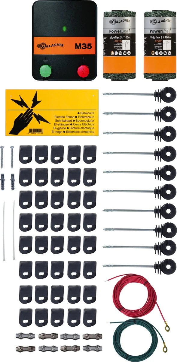 Katten Schrikdraad Set Voor Op De Schutting