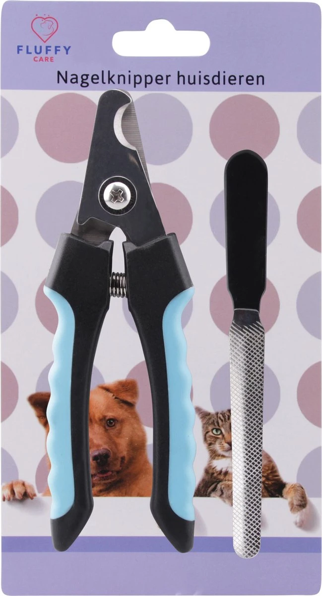 FluffyCare - Professionele Nagelschaar- Nagelschaar Hond - Nagelschaar Kat - Nagelknipper Hond En Kat - Nagelknipper Kat - Nagelknipper Hond - NagelTang Dieren - Poot Verzorging - Image 6