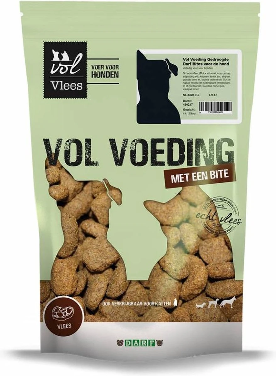 Darf Vol Bites Hondenbrokken – 20kg - Image 3
